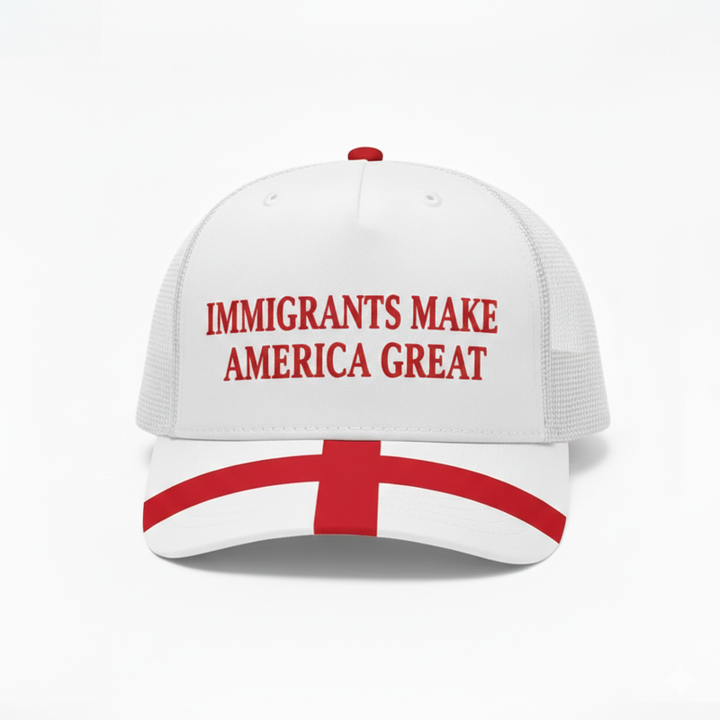 England Hat - Immigrants Make America Great