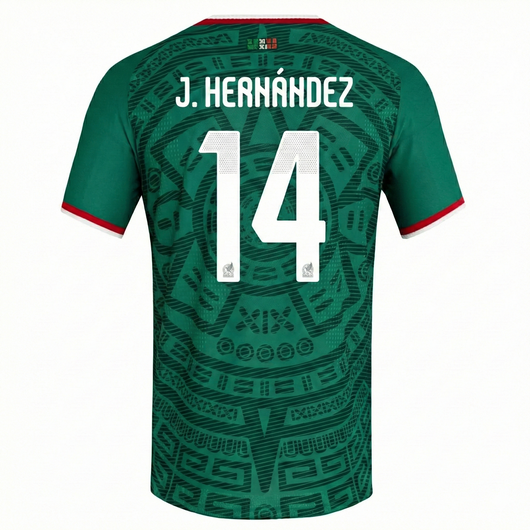 Javier Hernández Mexico National FIFA x World Cup 2026 Home Jersey